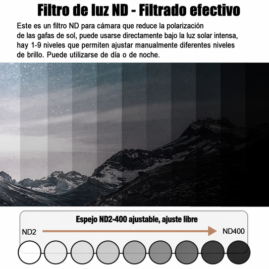 Lentes de Sol CRIXALIS Polarizados Redondos ND9 - Atenuación Ajustable, Estilo Punk Retro, Protección UV400 para Hombre y Mujer